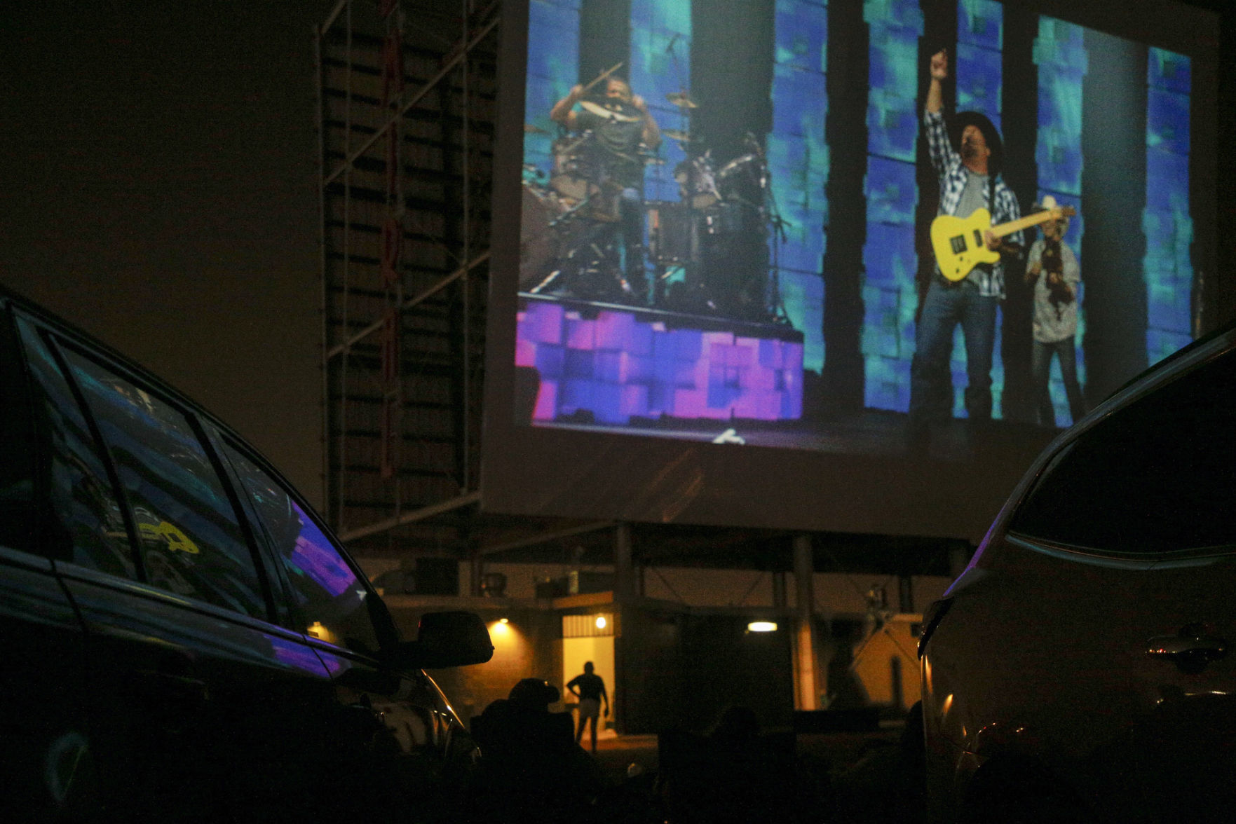 Garth Brook Drive-In Concert
